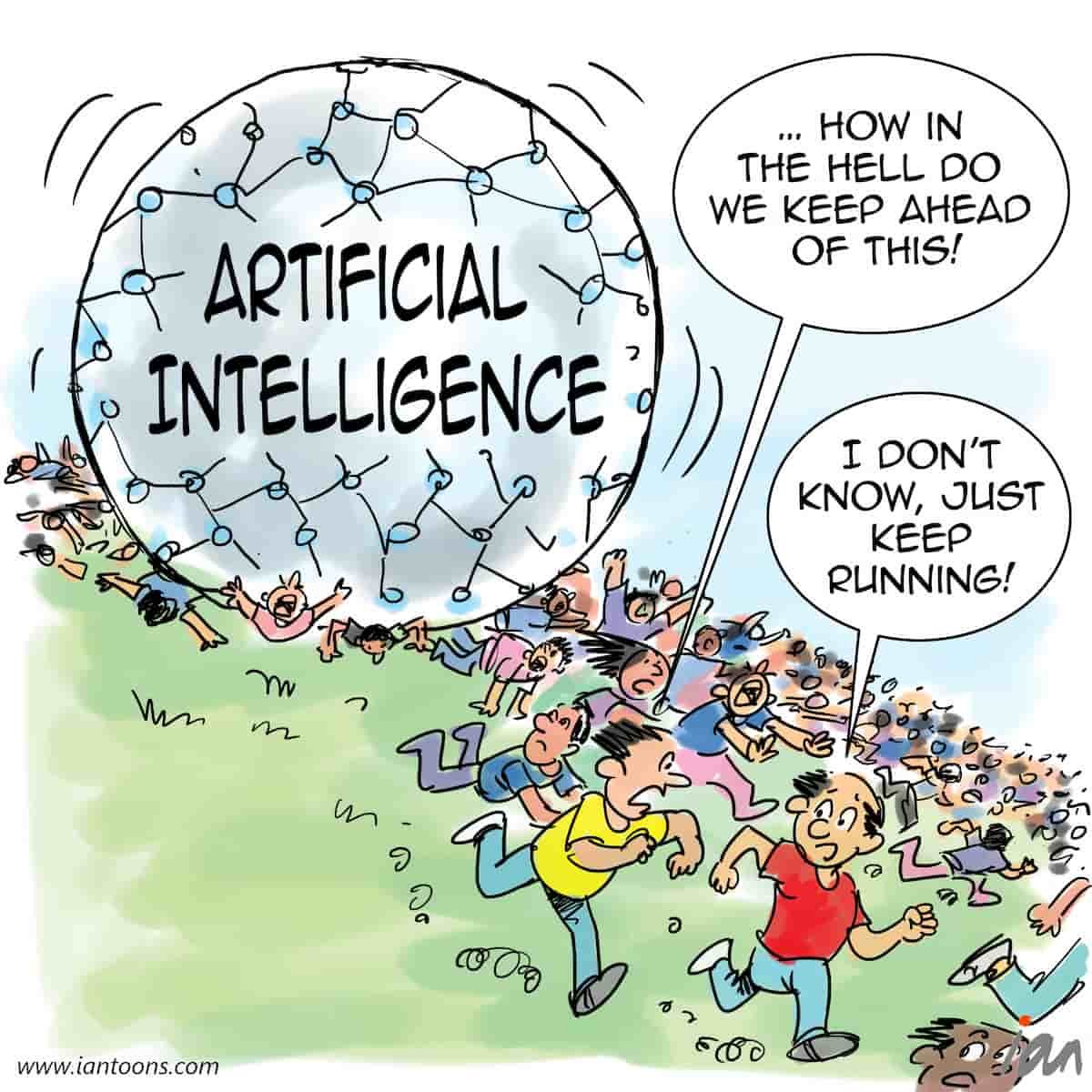 Artificial Intelligence Cartoons Iantoons